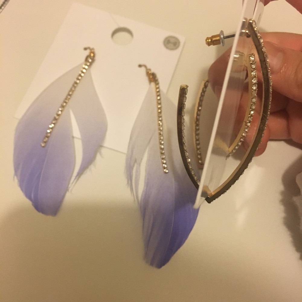 Forever 21 earrings (2 pairs)